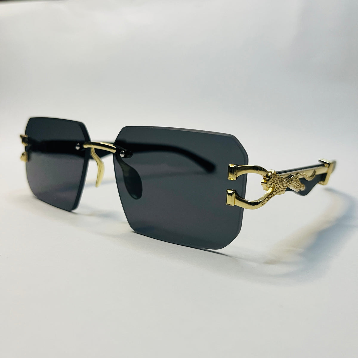 Black & Gold Statement Sunglasses